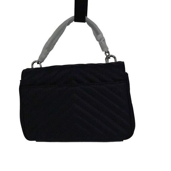 V 1969 by Versace Womens Marina Detachable Strap Shoulder Handbag Black OS NWT - Picture 5 of 10